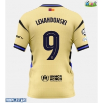 Barcelona Robert Lewandowski #9 Bortedrakt 2025-26 Kortermet